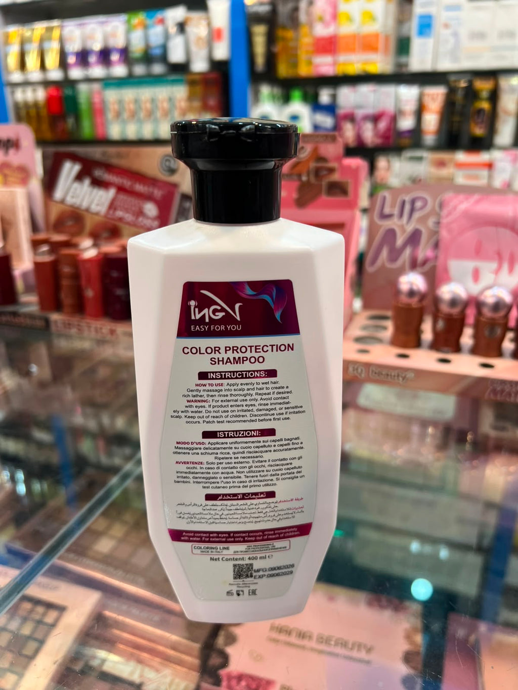 ING-V  COLORING CREAM HAIR COLOR