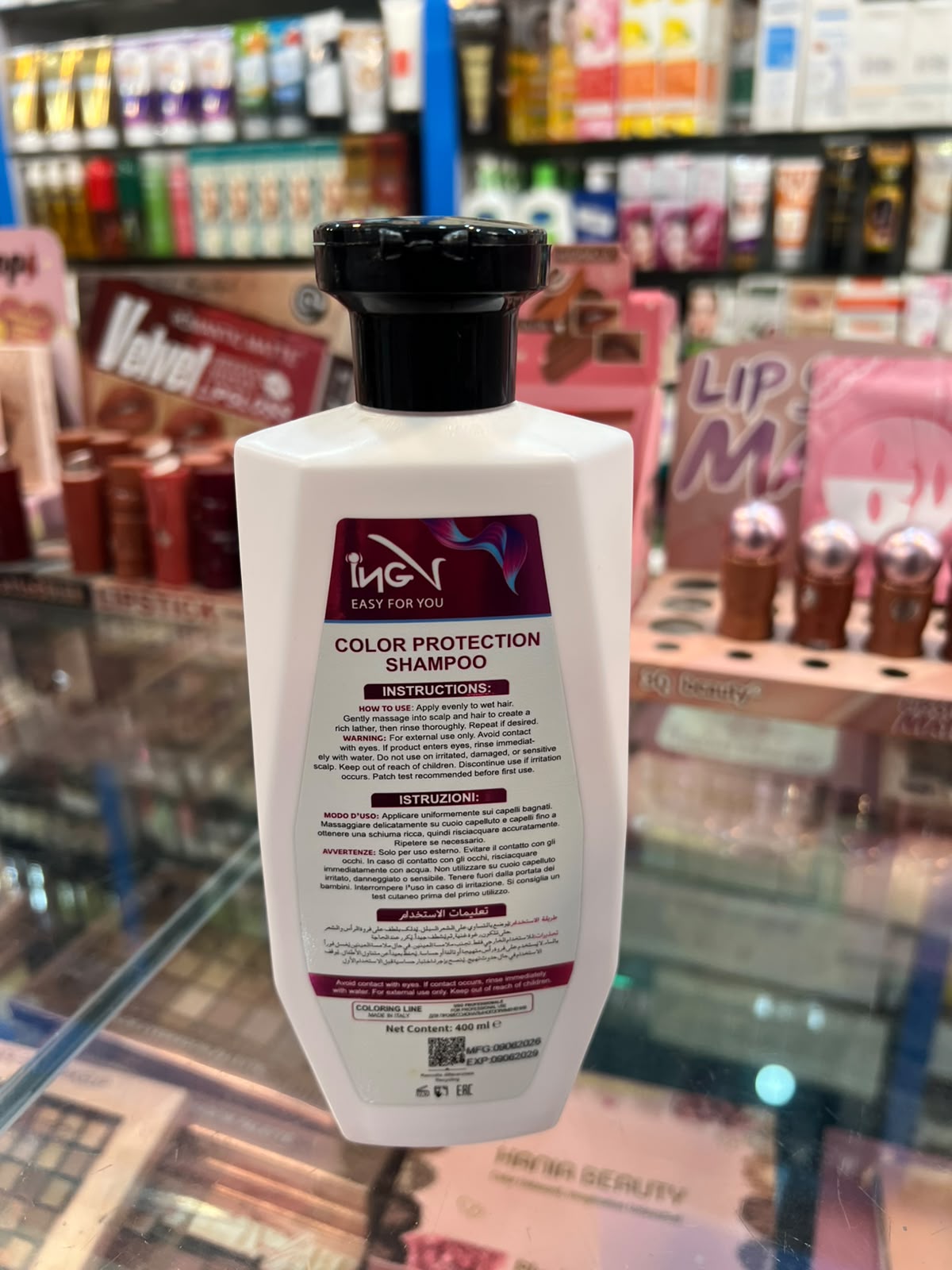ING-V  COLORING CREAM HAIR COLOR